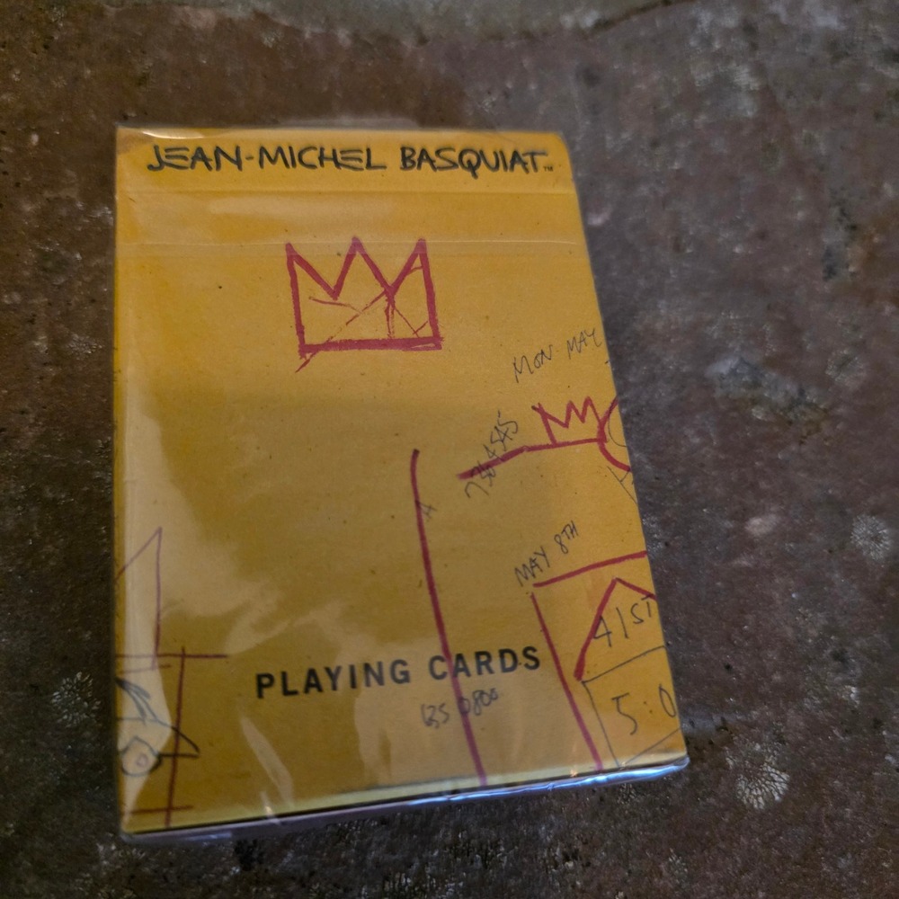 Jean-Michel Basquiat Playing Cards Premium Contemporary Art Deck New Sealed